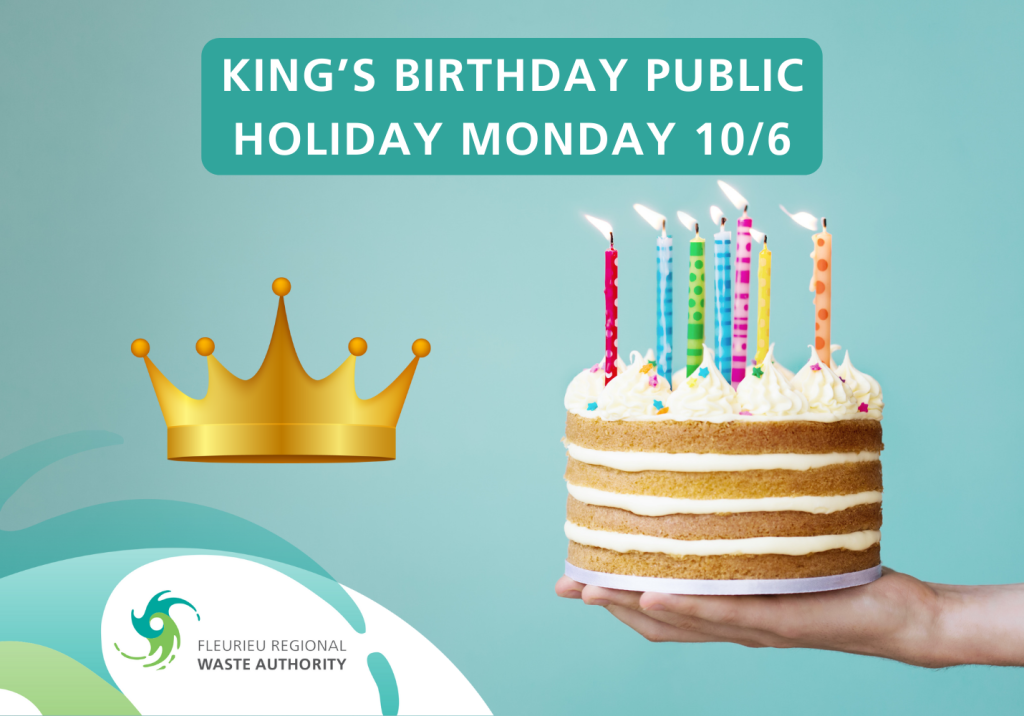 King's Birthday public holiday 2024 FRWA