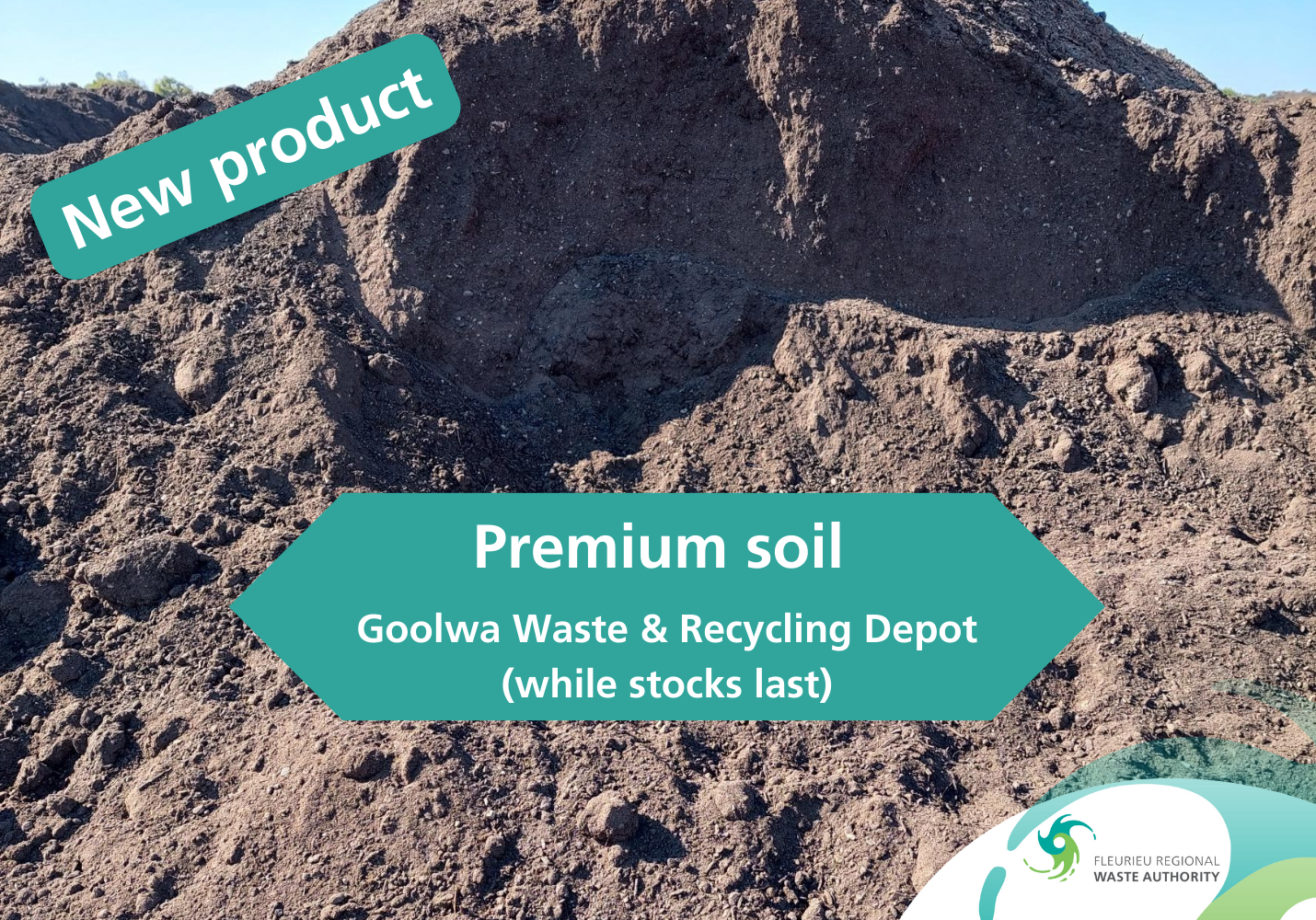 Premium soil Available at Goolwa Waste and Recycling Depot
