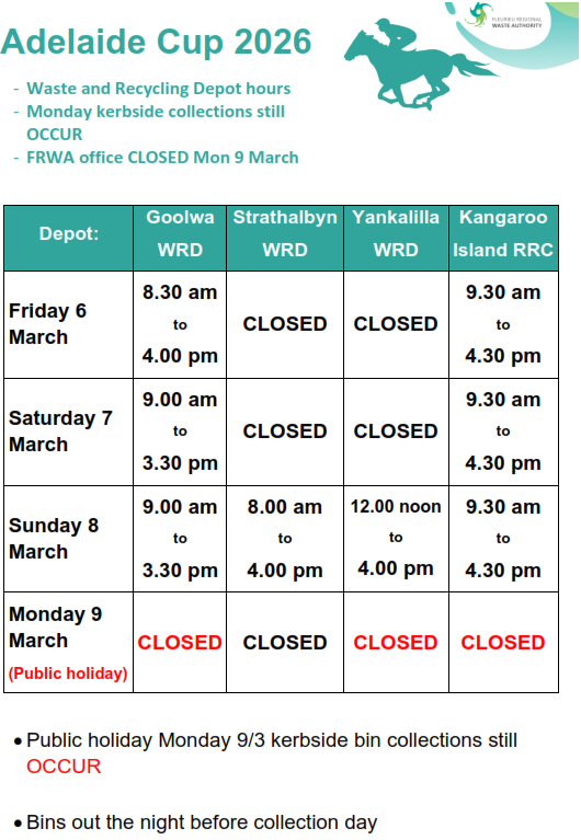 Adelaide Cup 2026 poster